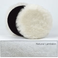 7inch Double Side Sheep Skin Fur Car Polishing Pad